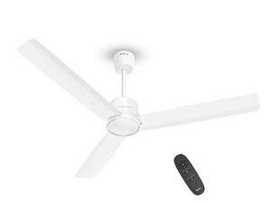 Havells 1200mm Ambrose Slim BLDC Ceiling Fan | Premium Finish Decorative Fan, Remote Control, High Air Delivery | 5 Star Rated, Upto 60% Energy Saving | 2+1* Year Warranty