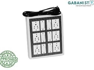 mos GABAN'E 6 Switch, 6 Socket 6A Extension Board Power Indicator | Multi Outlet Electrical Switch Board | Heavy Duty Cord