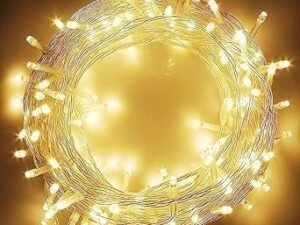 LED String Lights - 12 Meter Fairy Lights with Full View Light 42 LED Bulb