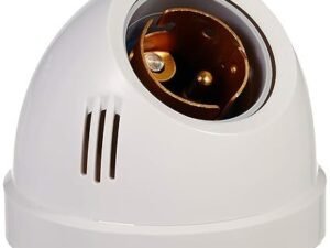 MOS Anchor by Panasonic 6A Angle Lamp Holder fancy type 240V (White, Pack of 3)