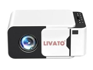 T5 Mini Upgraded Android 13 Full HD Support Native 720P 5000 Lumens Auto Keystone WiFi & Bluetooth 6, Miracast, Built-in Speaker 1 Year Warrenty (White)