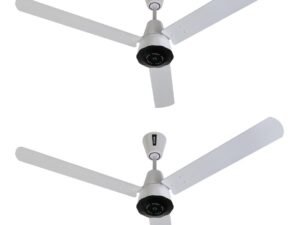 Ecolink AiroJewel 1200mm BLDC Ceiling Fan with Remote Control|BEE 5 star Rated Energy Efficient Ceiling Fan|High Air Delivery with LED Indicators (Pearl White)