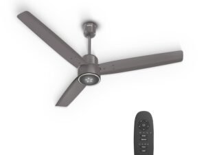 Havells FAB BLDC ULED Ceiling Fan 1200mm, 5 star, LED Speed Indicator, 380 RPM, Up to 65% Savings,Reverse Rotation,4 Speed Modes,Low Wattage 30W, Low Noise,Air Flow:225 CMM, 3...