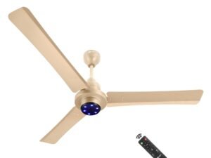 Orient Electric I Tome Pro 1400 mm BLDC Ceiling Fan with Remote | BEE 5-star rated Energy Saving Fan | 3-year warranty by Orient | (Topaz Gold)