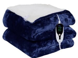 Warmland® BIS Certified ISI Mark Approved Platinum Range Digital Electric Bed Warmer/Blanket/Throw|60"X90" - Single| |1 to 12 Hr Auto/Manual Cutoff | Digital Display Temp...(Pack of 5)