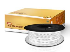 wipro Garnet 50 Meters Led Strip Light|120 LEDs/Mtr|Cool White|Ip65-Waterproof|Flexible Rope Light for Outdoor & Indoor Decoration for Diwali, Christmas|Strip for Balcony, False...(Pack of 3)