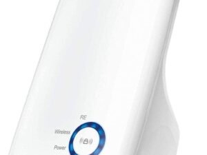 TP-Link TL-WA850RE N300 Wireless Range Extender, Broadband/Wi-Fi Extender, Wi-Fi Booster/Hotspot with 1 Ethernet Port, Plug and Play, Built-in Access Point Mode