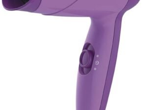 Philips India's No.1 Hair Styling Brand -Hair Dryer 1000W |Blow Dry for Men & Women | 2 Heat Settings| ThermoProtect tech |Travel-Friendly, Quick Dry, Frizz Control | For Indian Hair |HP8100/46 Purple