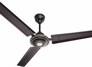ACTIVA Apsra 1200mm Ceiling Fan for Home | 390 RPM High Speed Fan | Energy Efficient Motor | Powerful Air Delivery | BEE & BIS Approved | Anti Dust Coating | 2 Year Warranty (Smoke Brown)