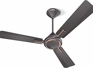 Havells 1200mm Ambrose Energy Saving High Speed Ceiling Fan|Premium Finish, Deco.Fan, Elegant Looks, High Air Delivery| |2 Yr Warranty by Brand | (Pack of 1, Copper)