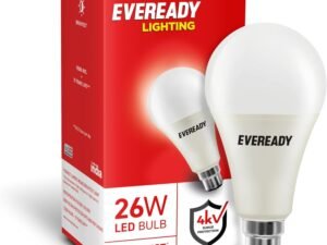 Eveready 26W Led Bulb | 65K Lumen | 4KV Surge Protection | B22d 90Lm/W | Pack of 1