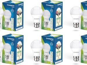 Crompton Param 9 Watt LED Bulb Cool Day Light | Pack of 10 | B22 Base, Energy-Efficient | LED Bulb for Home & Office, Wide Light Spread
