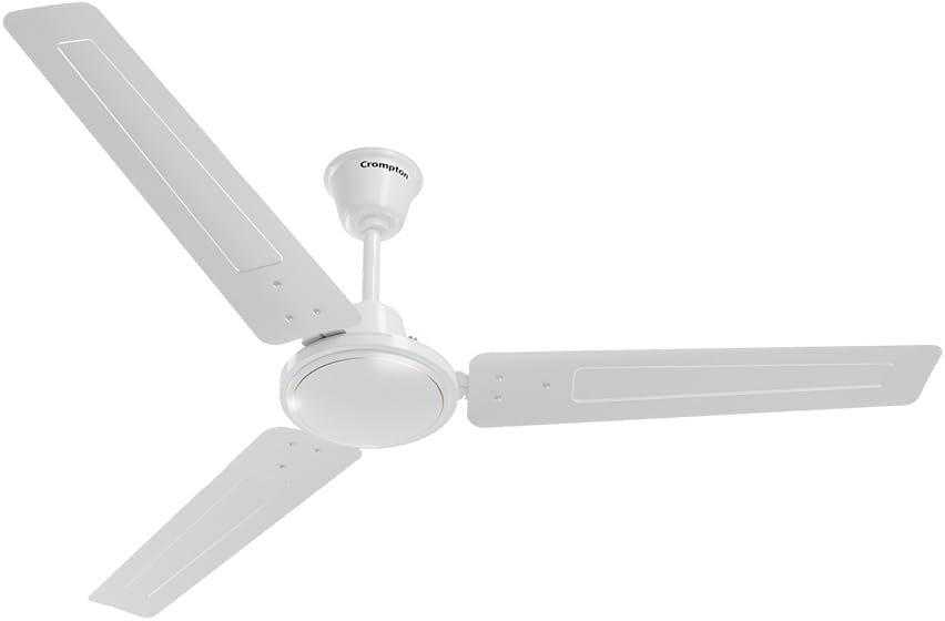 Crompton Surebreeze Sea Sapphira 1200 mm Ceiling Fan for Home | 2026 Model | BEE Star Rated | Energy Efficient | Superior Air Delivery | High Speed | 2 Year Brand Warranty | Opal White