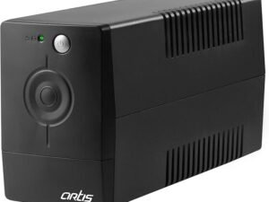 Artis PS-600VA 600VA Line Interactive UPS for Personal Computers, Desktop PCs, Laptops, Routers, Networking Devices and Gaming Consoles